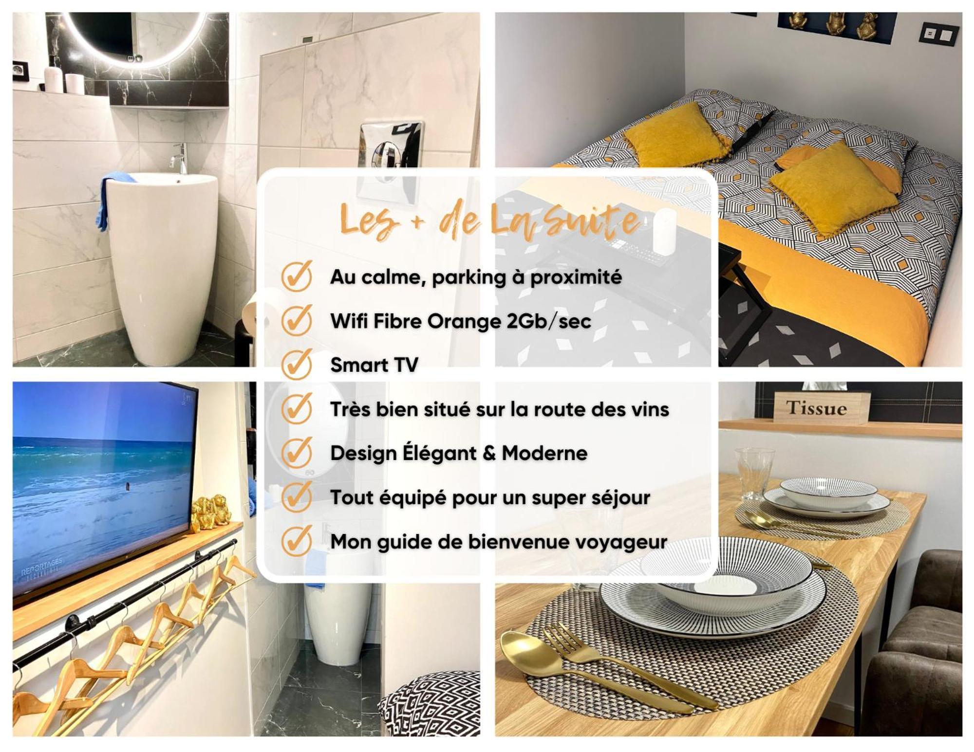 ✧ La Suite ✧ Studio De Charme Route Des Vins Kintzheim Exteriér fotografie